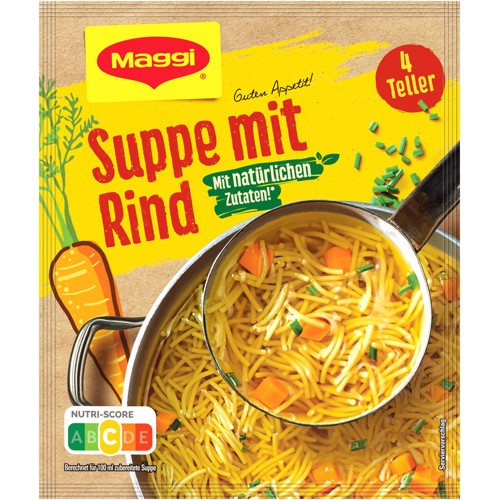 Maggi 'Gutten Appetit' Suppe mit Rind 40g