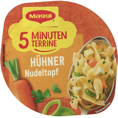 Maggi 5 Minuten Terrine Hühner Nudeltopf 41g