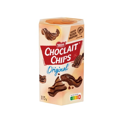 Nestle Choclait Chips Classic Schokolade 115g