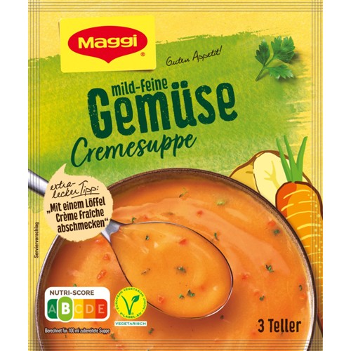 Maggi Gewürzmischung Gemüsecremesuppe für 0,75l Suppe