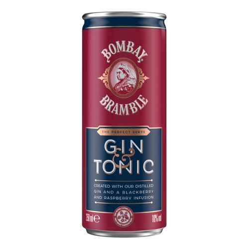 Bombay Bramble Gin Tonic 0.25l (EINWEG)