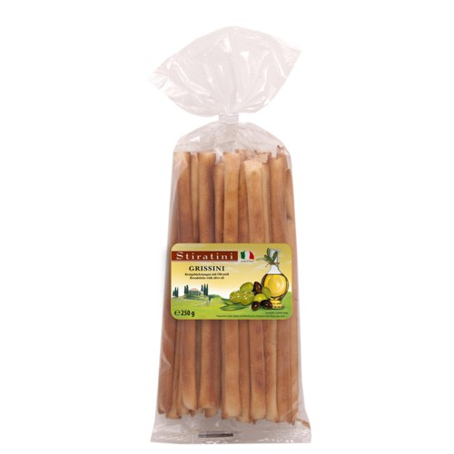 Stiratini Grissini mit Olivenöl 250g 