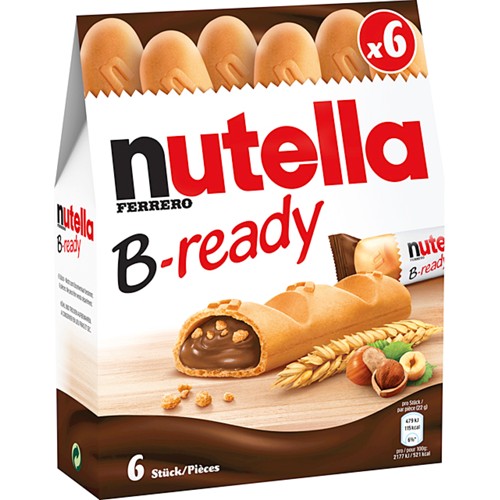Ferrero Nutella B-Ready (6 Stück) 132g