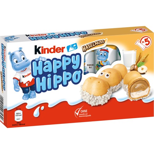 Kinder Happy Hippo Haselnuss 21g