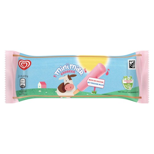 Langnese Mini Milk Erdbeer 23ml