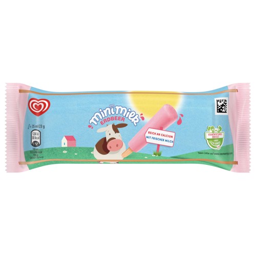 Mini Milk Erdbeer