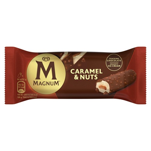 Magnum Caramel & Nuts Eiscreme 0.064l