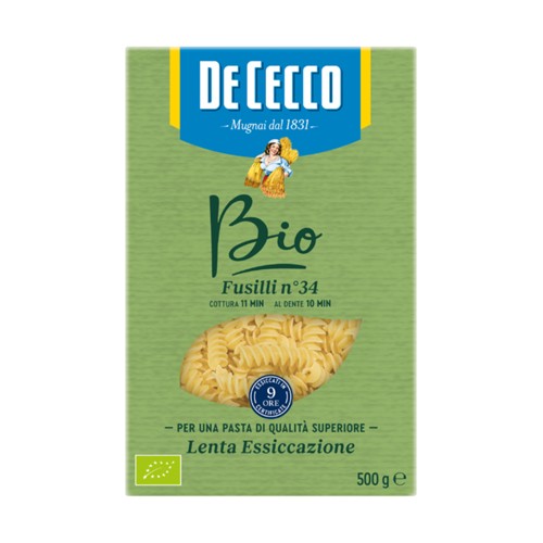 De Cecco Fusilli Nr 34 - BIO 500g