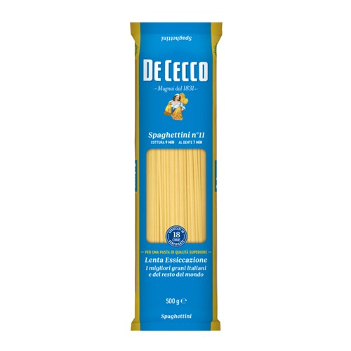 De Cecco Spaghettini Nr 11 500g