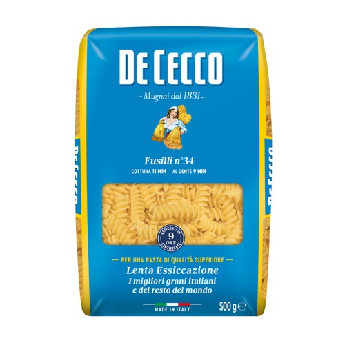 De Cecco Fusilli Nr 34 500g