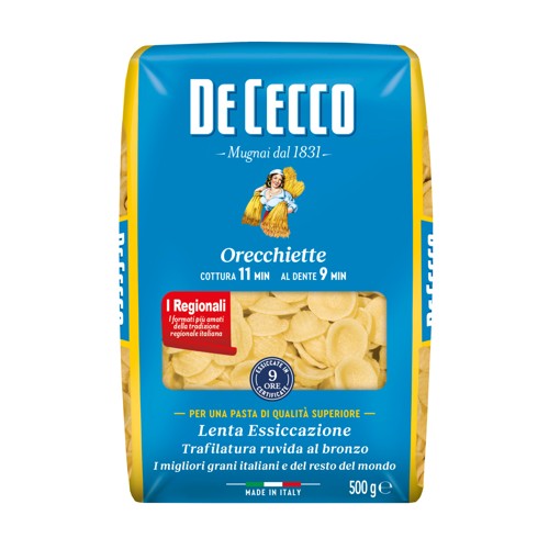 De Cecco Orecchiette Nr 91 500g