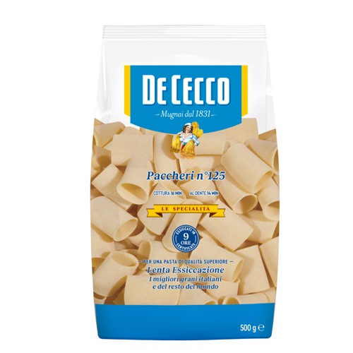 De Cecco Paccheri N125 500g 