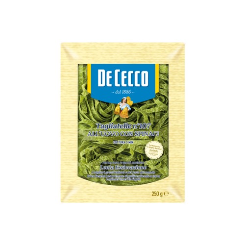 De Cecco Tagliatelle mit Spinat Nr 107 250g