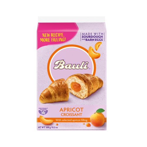 Bauli Aprikose-Croissant 6 Stk 300g