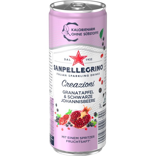 San Pellegrino Creazioni Granatapfel 0.33l Dose