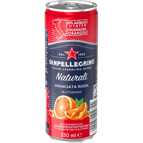 San Pellegrino Aranciata Rossa 0.33l (EINWEG)