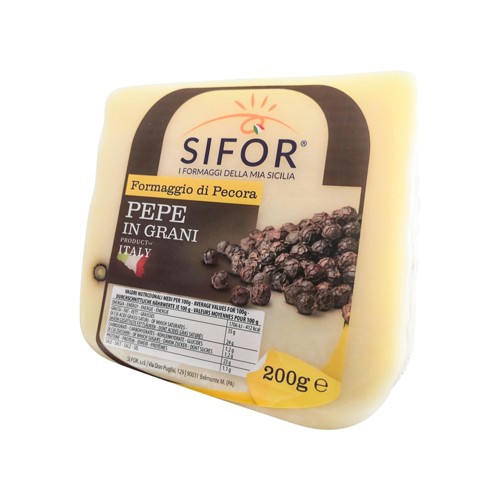 Pecorino - frischer Schafskäse mit schwarzem Pfeffer 148795