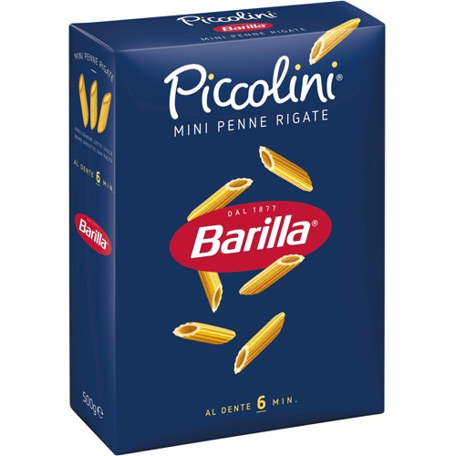 Barilla Piccolini Mini Penne Rigate 500g