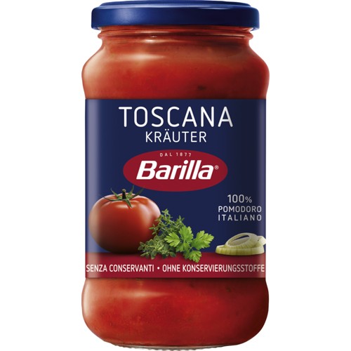 Barilla Toscana Kräuter Sauce 400g