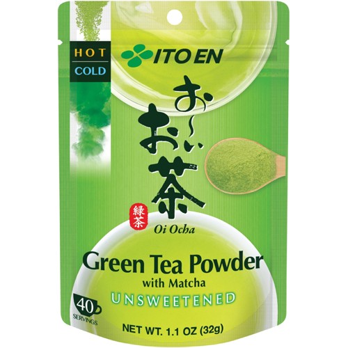 Oi Oicha Grünteepulver mit Matcha 32g