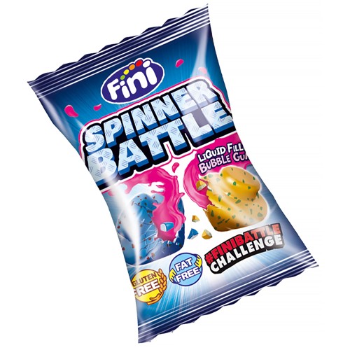 Fini Bubble Gum Spinner Battle mit flüssigen Kern 5.0g