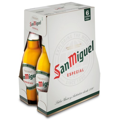 San Miguel Especial 6 x 0.33l (MEHRWEG)