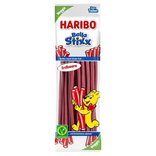 Haribo Bella Stixx Erdbeere 200g