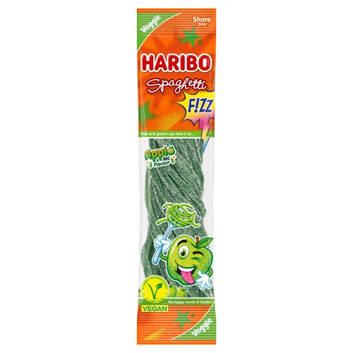 Haribo Spaghetti Fizz Apple 200g