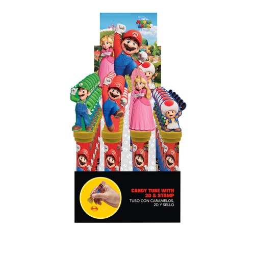 Super Mario Stamp Candy Tube 8.0g