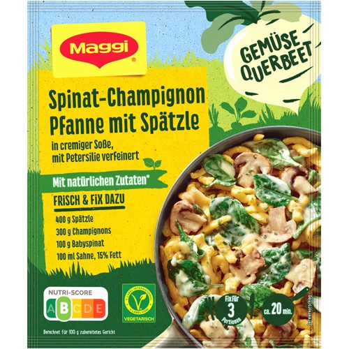 Maggi Fix Spinat-Champignon Pfanne 30g