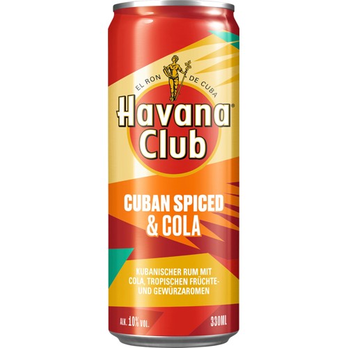 Havana Club Spiced & Cola 0.33l (EINWEG)