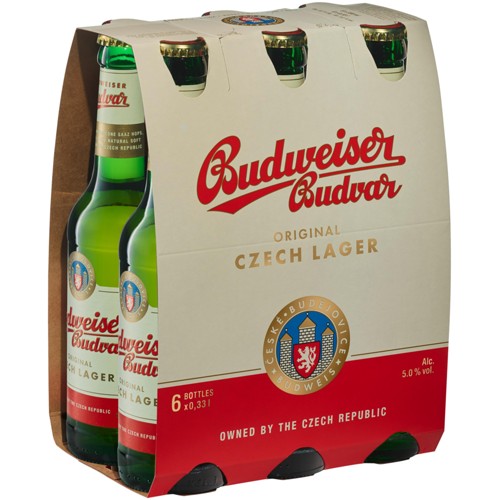 Budweiser Original Czech-Lager 0.5l