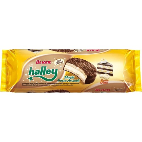 Ülker Halley Bananen-Sandwich-Keks 240g