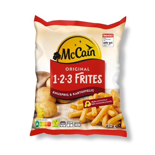 McCain 1.2.3 Frites Original 750g