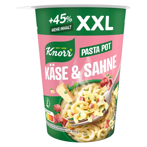 Big Pot Pasta Snack Käse Sahne 92g