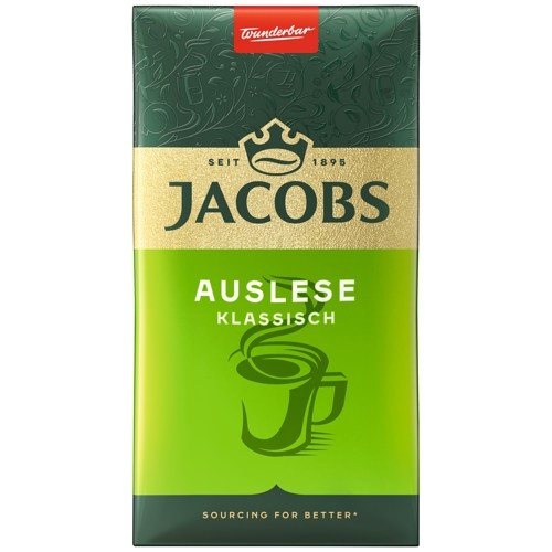 Jacobs Filterkaffee Auslese Klassisch Gemahlen 500g