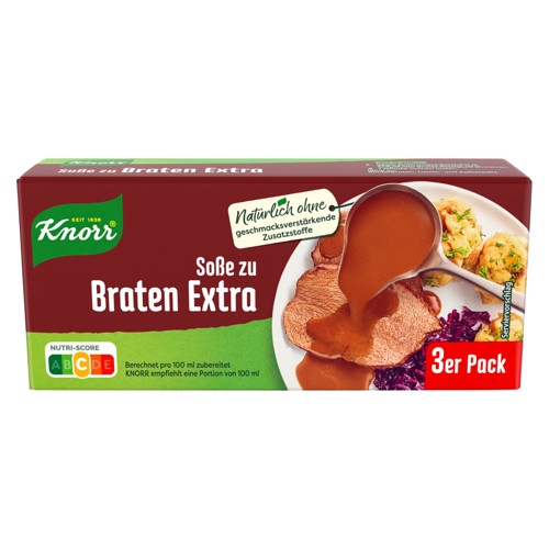 Knorr Soße zu Braten 3er extra 0.75l