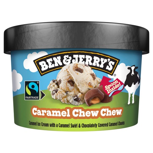 Ben & Jerry's Eis Caramel Chew Chew Becher 0.1l