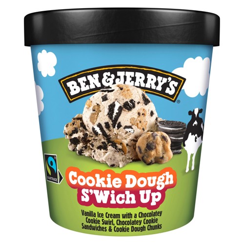 Ben & Jerrys SWich up Eis Becher 0.465l