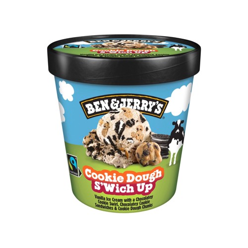 Ben & Jerrys SWich up Eis Becher 0.465l