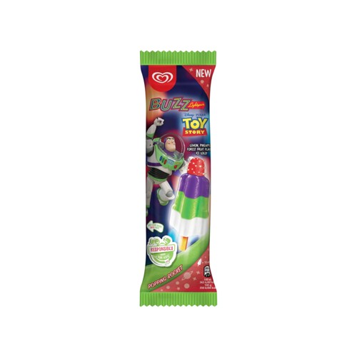 Langnese Disney Buzz Lightyear Popping Rocket Eis 0.055l