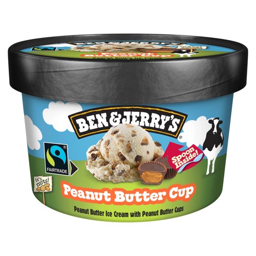 Ben & Jerrys Peanut Butter Cup Eis Becher 0.1l