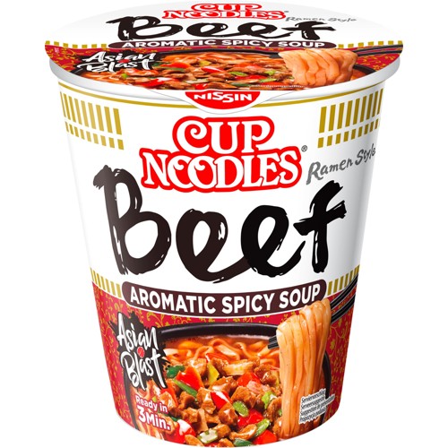 Nissin Cup Noodles Beef 64g