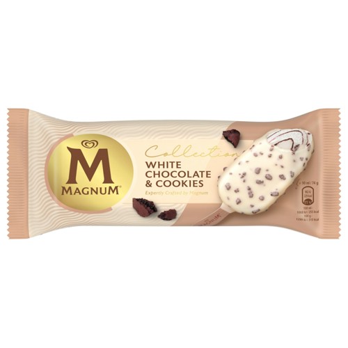Langnese Magnum White Chocolate & Cookies 90ml