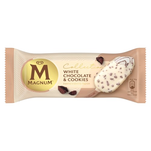 Langnese Magnum White Chocolate & Cookies 0.09l