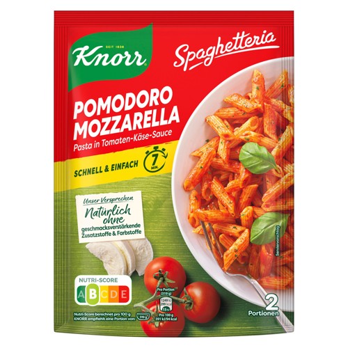 Knorr Spaghetteria Pasta in Tomaten Käse Sauce 163g