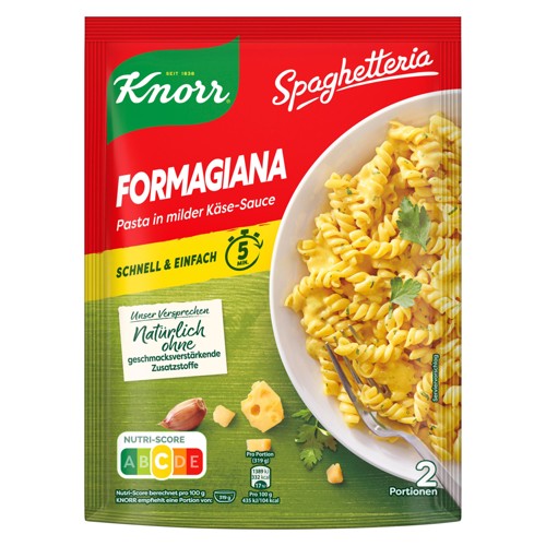 Knorr Spaghetteria Formagiana Instant-Nudeln 163g