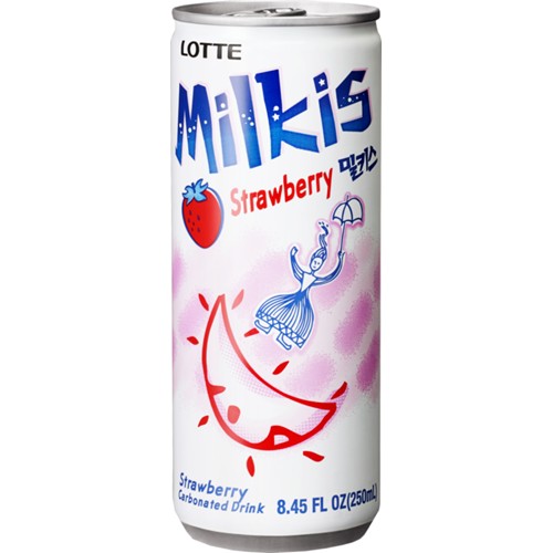 Lotte Milkis Erdbeergeschmack 0.25l (EINWEG)