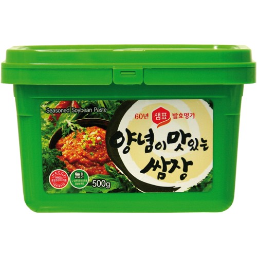 Sempio Sojabohnen Paste gewürzt 500g