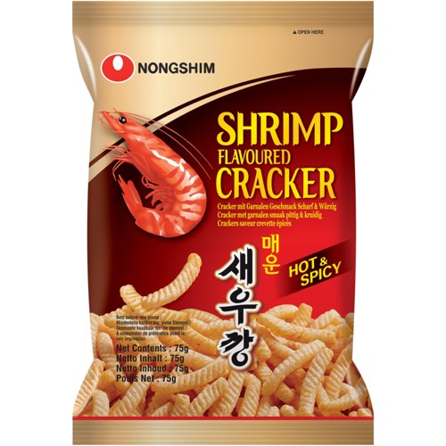 Nongshim Shrimp Cracker Scharf Würzig 75g 